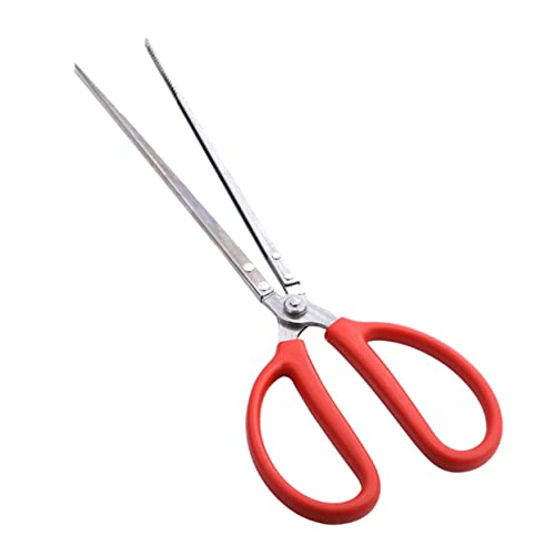 FUNOMOCYA 1pezzi Pinza Antiscivolo Multiuso in Acciaio per Raccolta Rifiuti Pinza Aragosta e Presa Sicura per Casa e Pesca