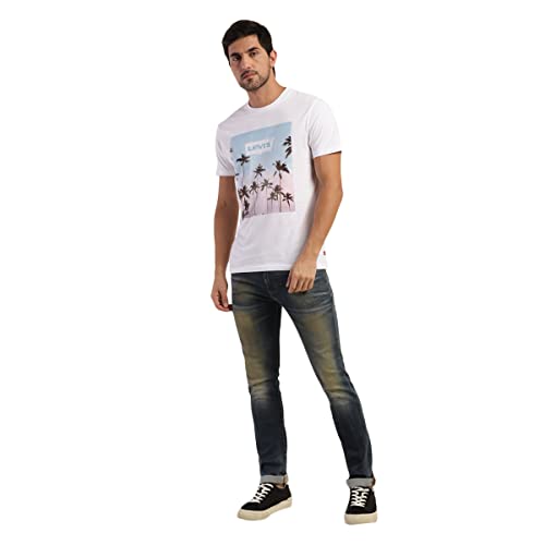 Image of Levi's Men's Cotton Regular Fit Brand Logo T-Shirt