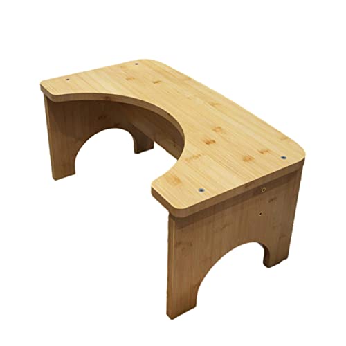 Marche-pied WC enfant et adulte avec support ergonomique naturel