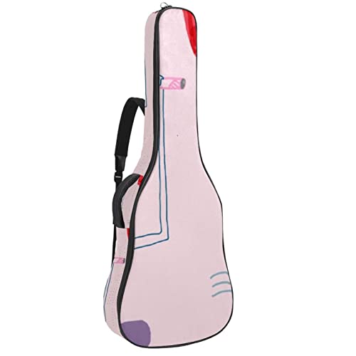 Housse de protection épaisse en éponge imperméable pour guitare acoustique, électrique, basse, guitare classique… - Les Beatles, Paul McCartney, John Lennon, RIngo Starr, George Harrison Housse de protection épaisse en éponge imperméable pour guitare acoustique, électrique, basse, guitare classique…