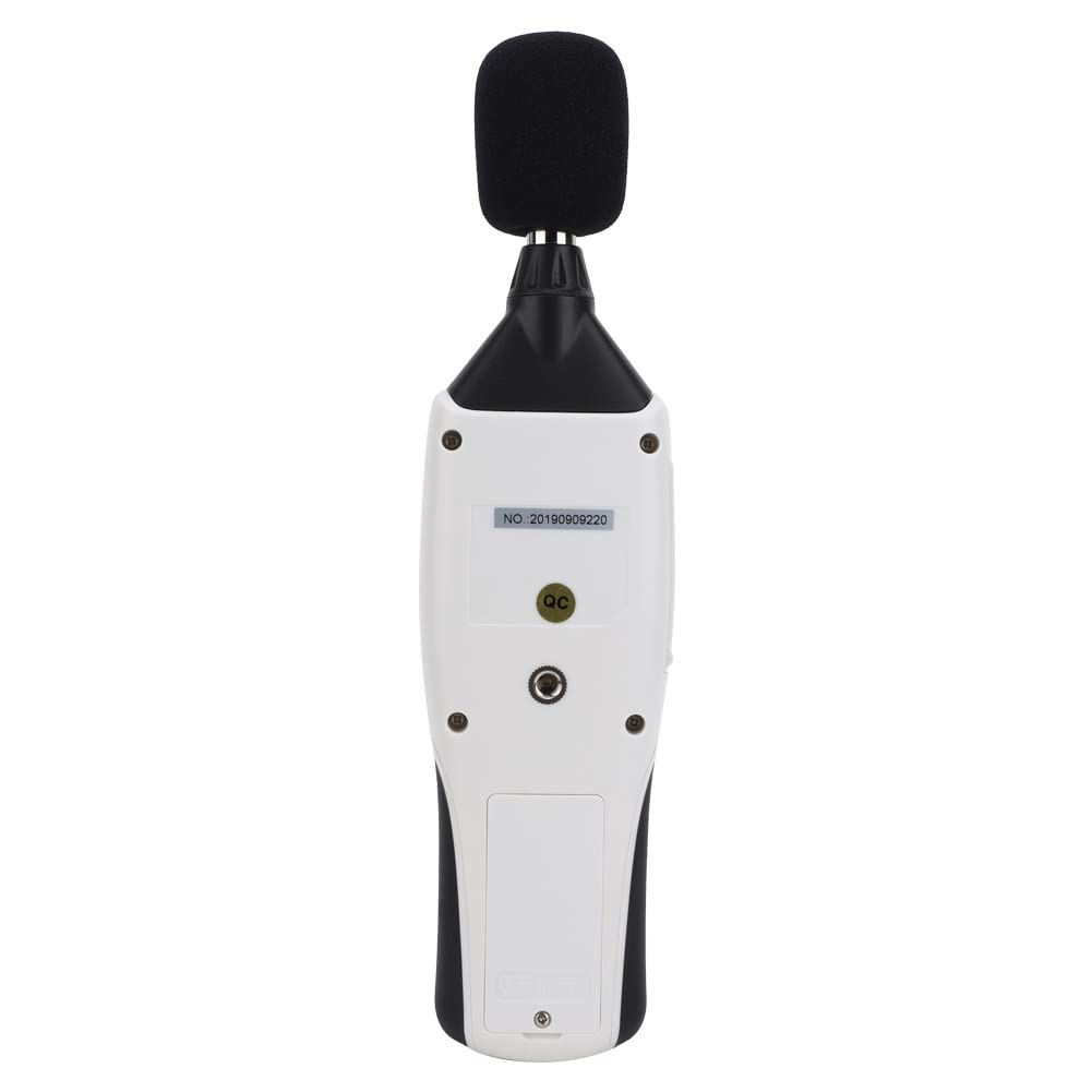 5in1 Medidor ambiental Temperatura Humedad Velocidad del viento Nivel de sonido Medidor Illuminómetro para el diseño profesional Material de ABS de diseño de bolsillo para el