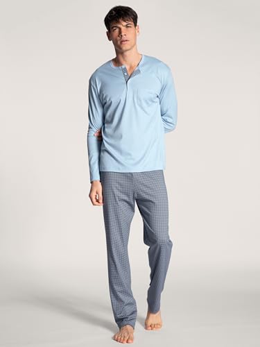 Men's Relax Choice Supima Cotton Pajama Pant Set, 41968, Placid Blue, XL3