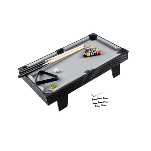 Mini table de billard de salon compacte avec accessoires complets pour jeu en intérieur - 4