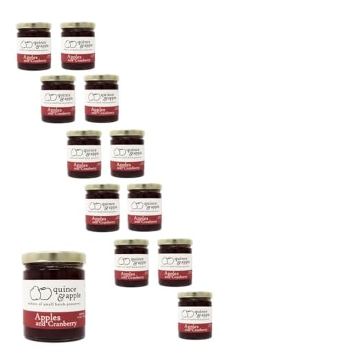 Apple Cranberry Preserves, 12 Pack