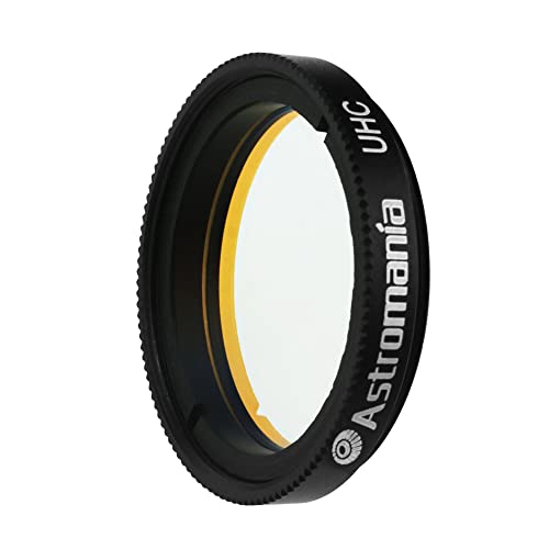 Astromania 1.25" Uhc (Ultra High Contrast) Filter - Superb Views Of The Orion, Lagoon, Swan And Other Extended Nebulae #TOP2