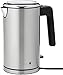 WMF Lono Bouilloire Électrique Capacité 1,3 L Double Paroi Manipulation sans Brûlure Grâce à son Isolation Thermique WMF Safety Touch Inox Cromargan Design 2400 W 0413210011