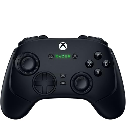Razer Wolverine V3 Pro - Kabelloser Esports Controller für Xbox & PC (HyperSpeed Wireless, Mecha Tactile Action Buttons, Anti-Drift Hall Effect Analog Sticks, haptische Vibrationen) Schwarz