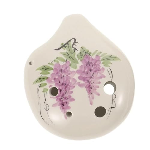 Ocarina instrument de musique 6 trous en céramique pour entraînement débutant