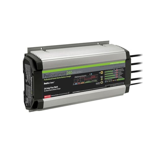PROMARINER ProTournament Elite 3 240 24 Amp 4-Bank Battery Charger