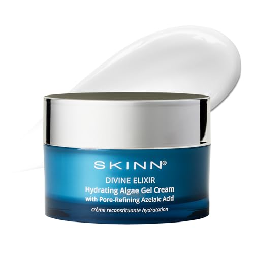 SKINN Moisturizer for Dry Skin, Divine Elixir Hydrating Algae Gel