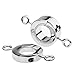 3 Sizes Men's Metal Fixed Stretch Exercise Rings, S/M/L-USZF40 (S)