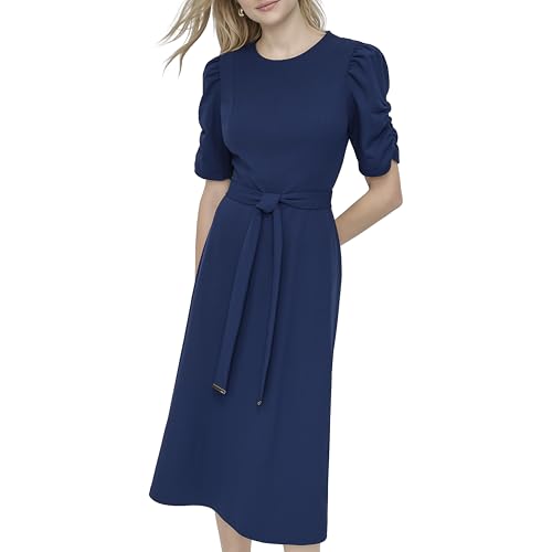 DKNY Women's Dress, Coastal Blue, 16