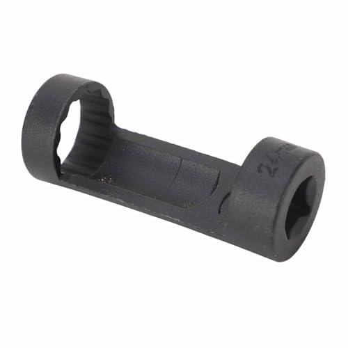 AMONIDA Tuerca de Puntal de Suspensión Eficiente, Herramienta de 12 Puntos de Alta Resistencia para Reparaciones Automotrices Rápidas, Ajuste Universal de 78mm (24mm)