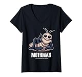 Photo Gallery donna cryptid mothman di point piacevole west virginia mothman maglietta con collo a v Photo Gallery donna cryptid mothman di point piacevole west virginia mothman maglietta con collo a v