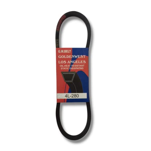 Power Trim Edger 28 Belt 4L-280 Replaces Part# 339