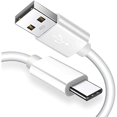 Galaxy A22 / A22 5G / A33 5G Type C Cable USB 3.0-3.3ft Fast Charger Cable High Speed Charging For Samsung Galaxy A22 / A22 5G / A33 5G Data Transfer Compatible with Power Banks Chargers (WHITE) Cover