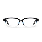 Echo Frames (2nd Gen) | Smart audio glasses with Alexa | Pacific Blue with prescription ready frames