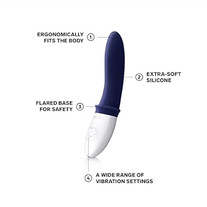 LELO BILLY 2, Estimulador Prostático, Más que un Simple Consolador Masculino, el Masajeador de Próstata y Juguete Sexual Anal Más Fácil de Usar, Deep Blue