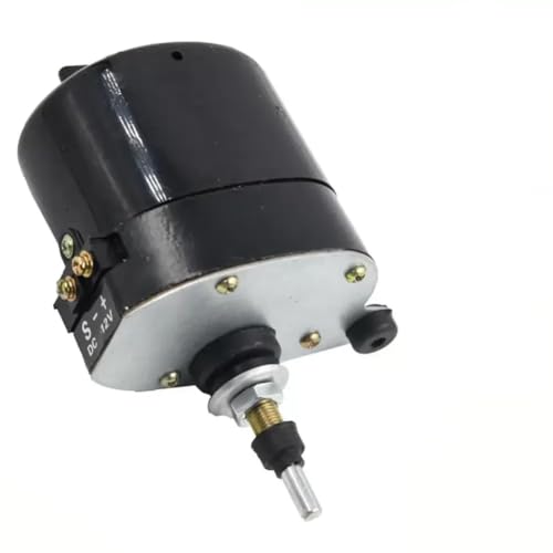 QDLMVPSN 12V Windscreen Wiper Motor with Arms and for Fishing Boat Caravan Compatible Use(Motor)