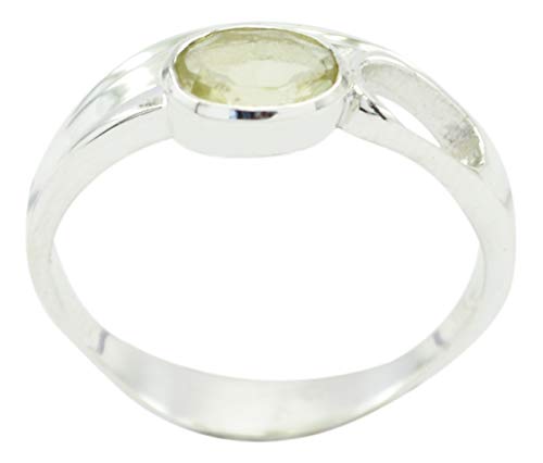 Bague en argent 925 RIYO bague jaune pour style quotidien
