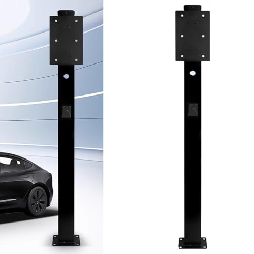 Colonne de charge extérieure pour protéger votre borne de Model 3 au sol