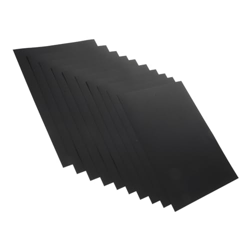 Papier cartonné noir pour projets de dessin à l'école et ateliers créatifs