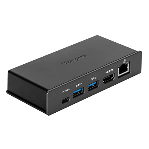 Soporte para tabletas y dock HDMI para teletrabajo ordenado