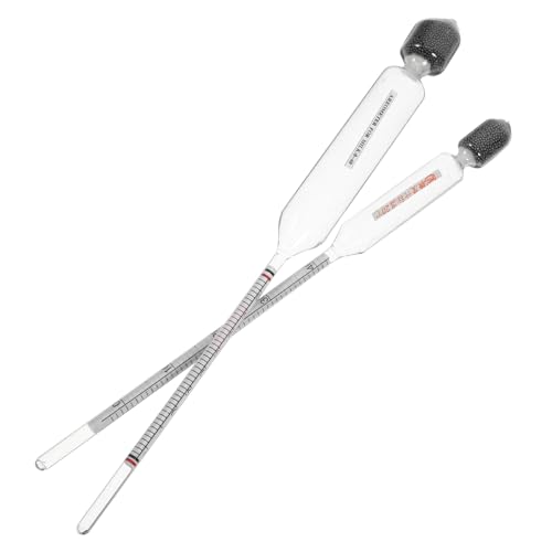OSOLADY 1 Set Lactose Sugar Meter Measuring Tool Hydrometer Lactate Meter for Beginners Milk Meter Milk Tester Measure Tool Kitchen Supplies Iron Sand Transparent