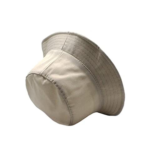 Chapéu Bucket Hat Unissex Moda Verão l02 (Único, Creme)