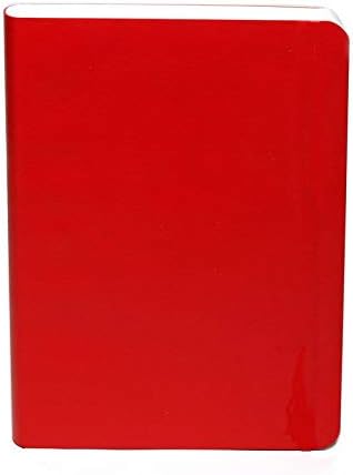 Miquelrius X-Small Soft bound Pocket Journal, 200 sheets/400 graph pages, (4 x 6)(Red 2PK)