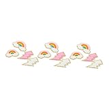 Appliques à coudre mignonnes - elles ont de bons détails de processus et des couleurs vives, ne se décolorent pas facilement et peuvent durer dans le temps, patch de couture en tissu