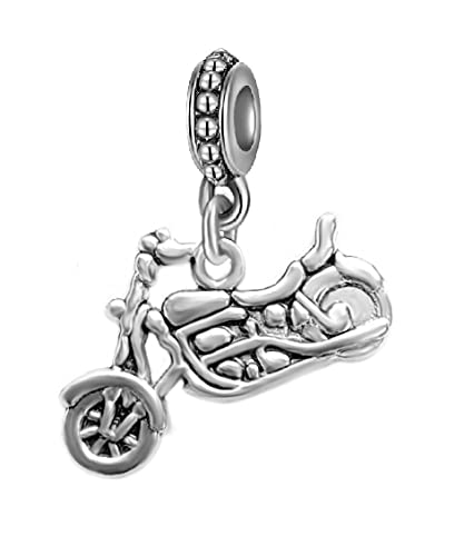 LaBenie Dangle Motorcycle Bike Charm Bead