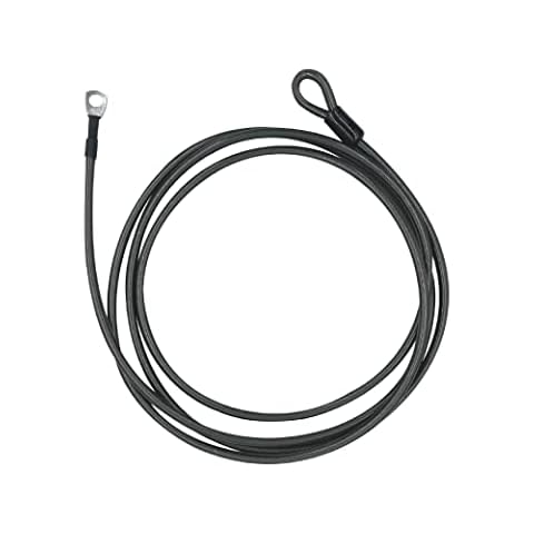 Hyperax Steel Locking Cable (S), Security Cable with Alloy Casting Looped end for Hitch Bikes Racks Cover