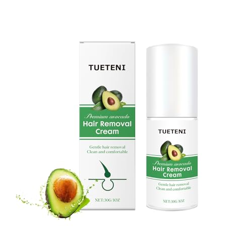 Avocado Women's Sensitive Skin Hair Removal Cream For Bikini Line, Legs, Arms, Underarms, All Skin Types, (1oz | 30g)