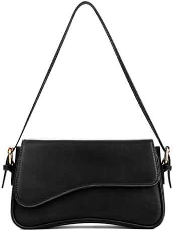 Bolso de Hombro con 2 Correas para Mujer, Cuero PU Bolso de Mano ...