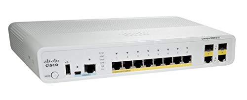 Cisco Catalyst WS-C3560C-8PC-S Ethernet Switch (Renewed)