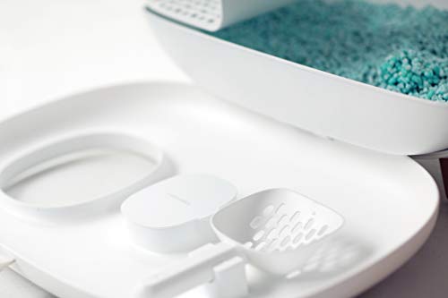 image for Sikoon MS Cat Litter Box for Easier Handling of Cat Litter, Enclosed D