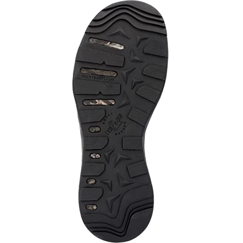 Rocky Mens Campy Jams Lo Slip On Work Safety Shoes Casual - Brown2