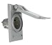 Leviton 5278-CWP Straight Blade Flanged Male Power Inlet Receptacle, 15 A, 125 V, Nylon Face, Body And Strap