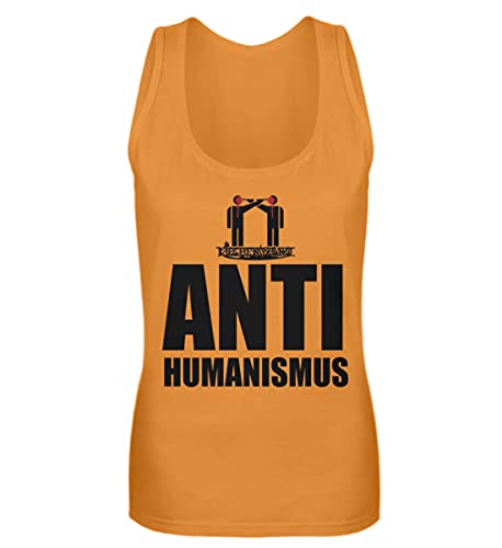 Débardeur femmes orange Généralement Cerise Antihumanisme en taille M