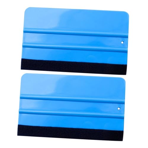 Beatifufu 2pcs Auto Film Squeegee Versatile Vinyl Scraper Tool for Car Decals Efficient Application for Windshield and Film Installation