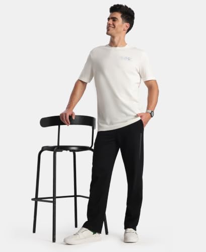 Image of Jockey 2718 Men Super Combed Cotton Printed Round Neck Half Sleeve T-Shirt