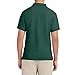 Izod Mens Short Sleeve Pique Polo Shirt, Hunter Green-361, 38-39 US