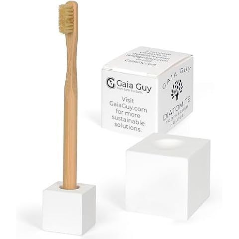 Gaia Guy Diatomaceous Earth Toothbrush Holder Cover