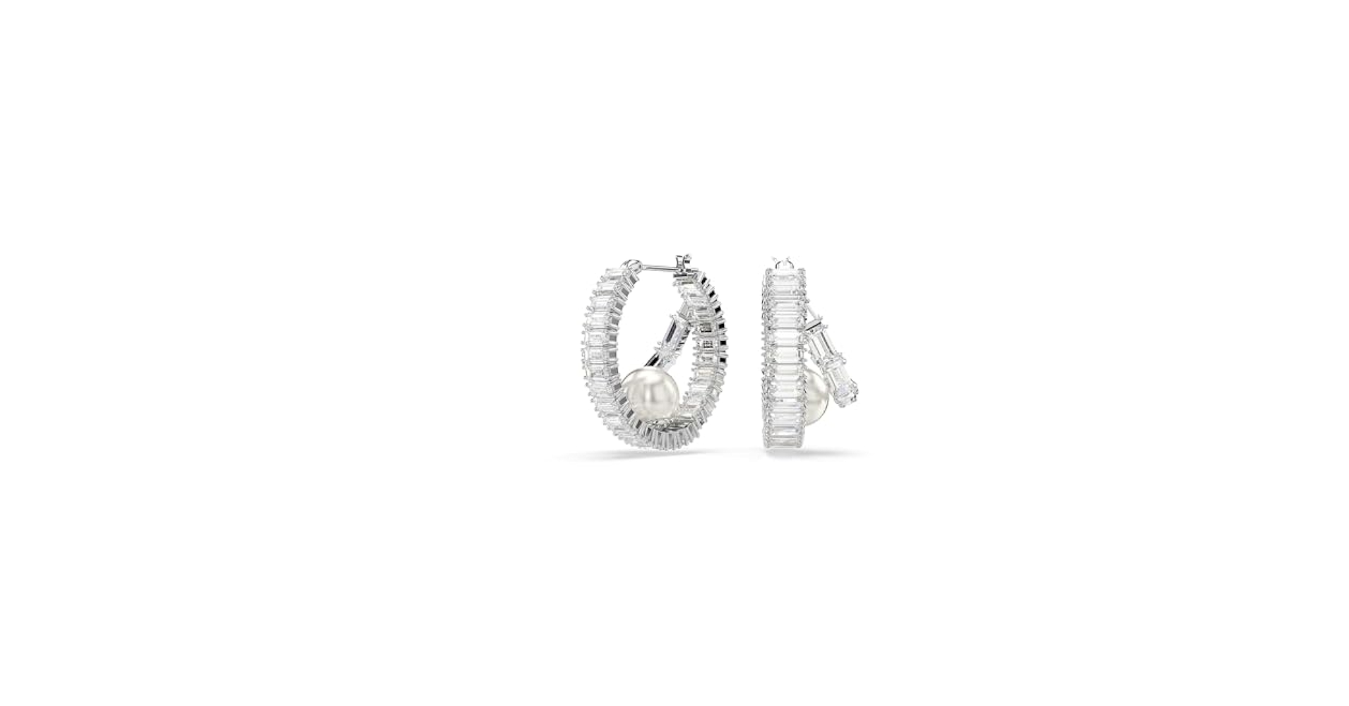 Ariana Grande フープピアス クリスタル パール Ariana Grande x
