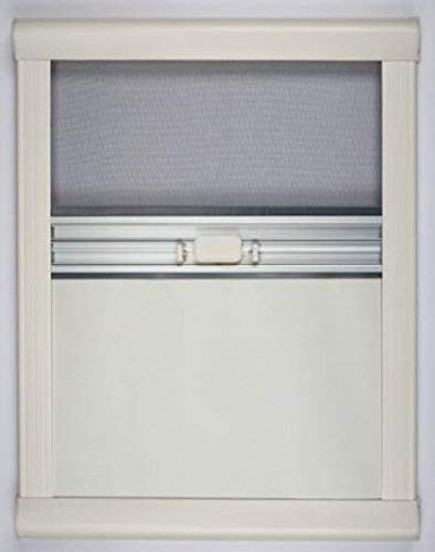 NRF srl Cassette - Caja de Oscurecimiento - Mosquitera - Marfil - 012evo - 1400 mm: Caravana Autocaravana Camper Accesorios