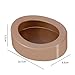 Baoblaze Reptile Water Bowl Turtle Feeding Bowl Escapeproof Reptile Feeder Easy to Clean Feeding Accessories for Small Pets Amphibians, Brown