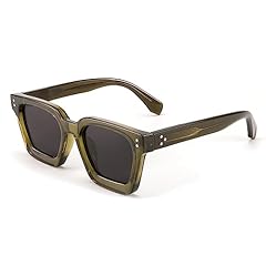 005 Transparent Olive Green | Polarized Gray Lenses