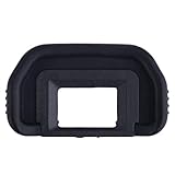 Attaches to the viewfinder eyepiece minimizing extraneous light and vision fatigue