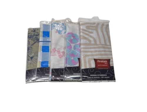 Estamparia, Kit 4 Fronhas Algodão Sortidas Estampada Premium Estamparia